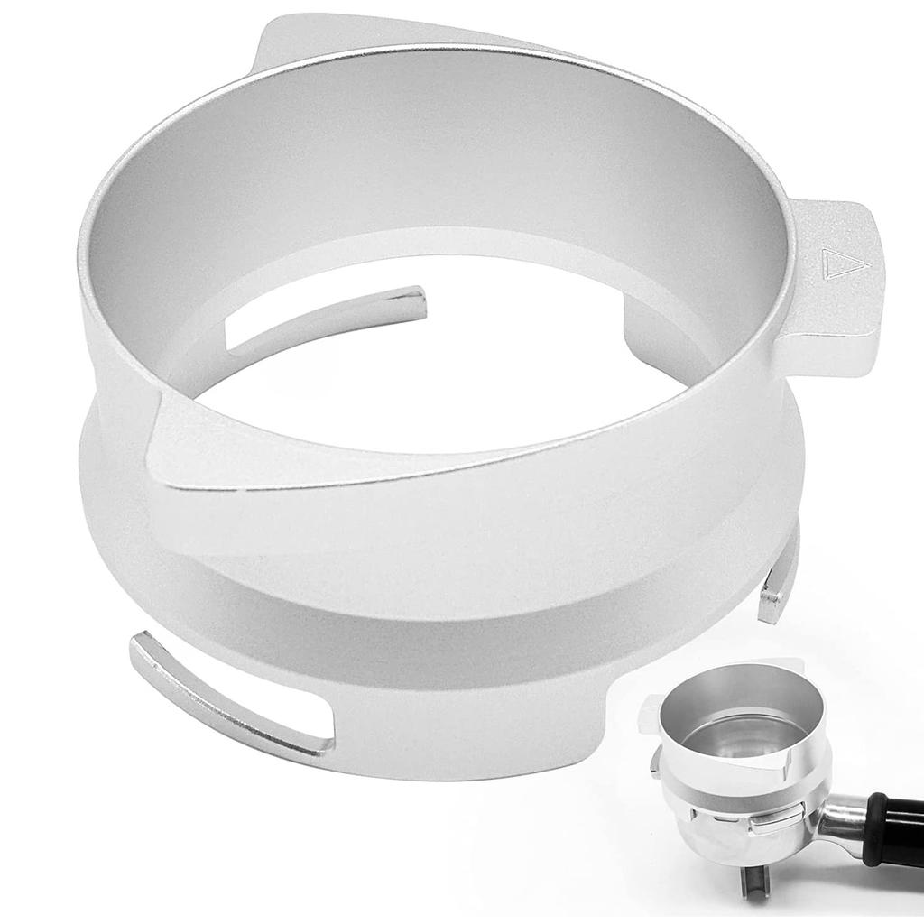 J1UL1N Espresso Dosing Funnel,Aluminum Metal Barista Coffee Dosing Funnel Compatible For 54Mm Breville Portafilter