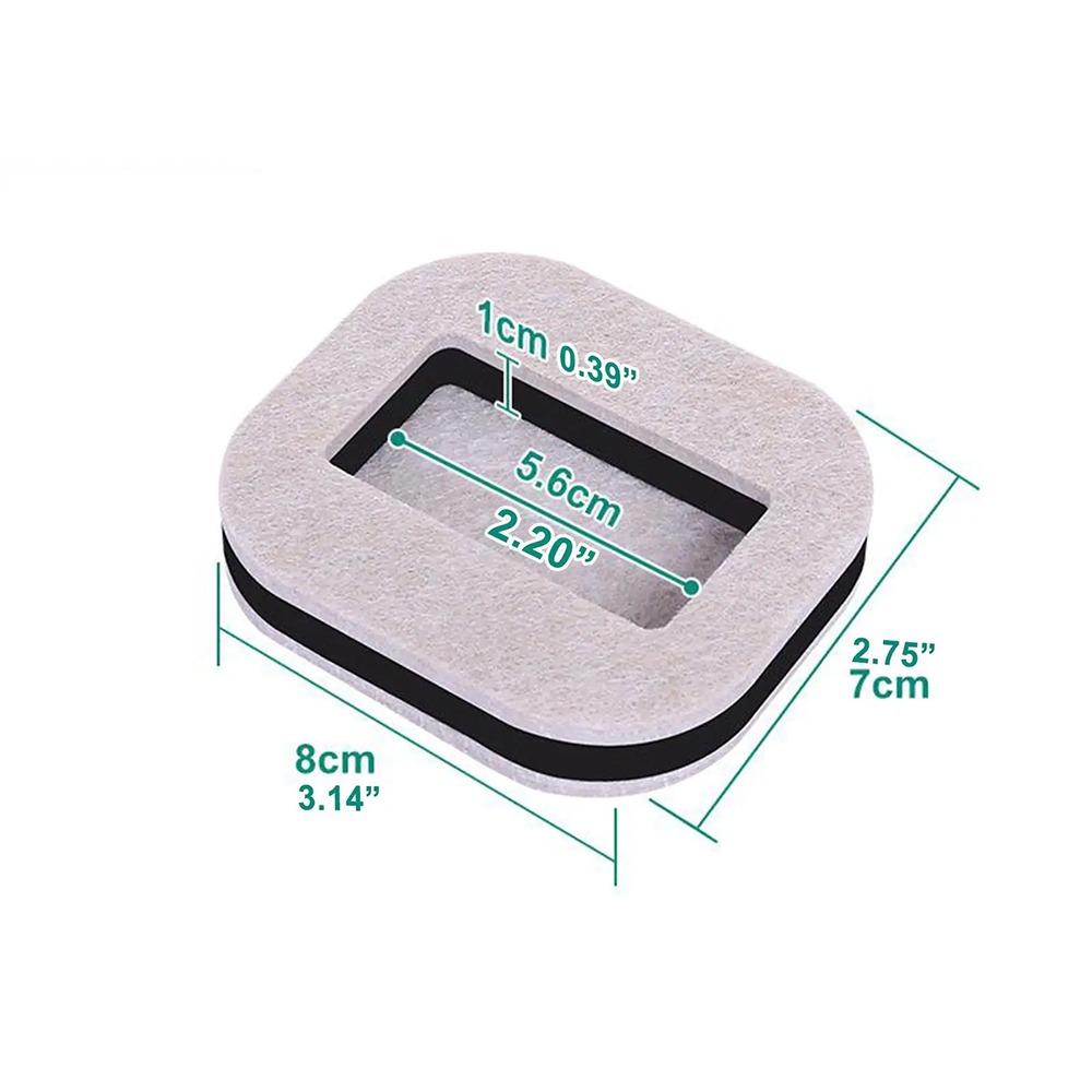Reduce Noise Chair Caster Pads Anti-Sliding Couch Floor Protector Furniture Wheel Stoppers