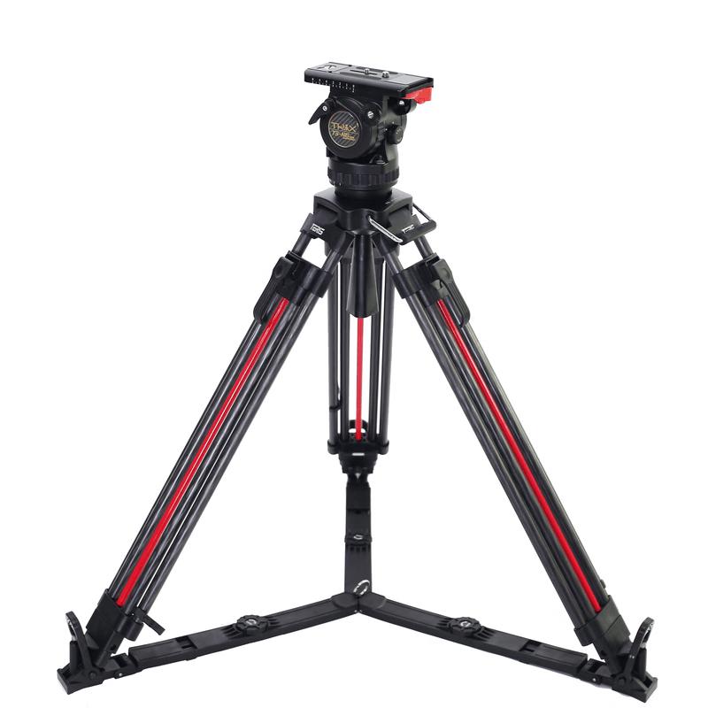 Tuiruisi TS-N6T PLUS-Q Carbon Fiber Tripod Kit with Hydraulic Head