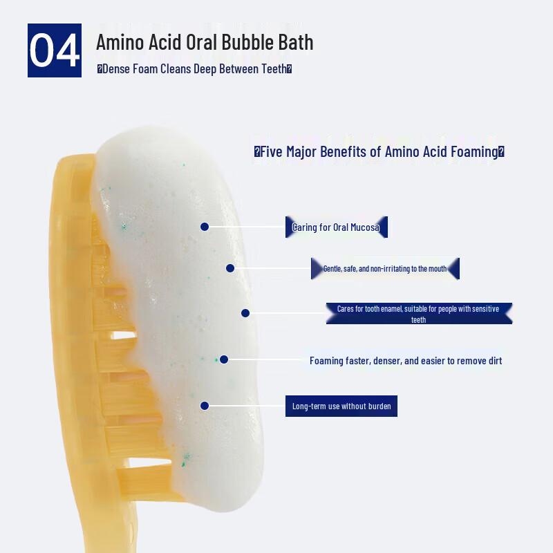 Baixi White Peach Oolong Probiotic Fluoride Toothpaste