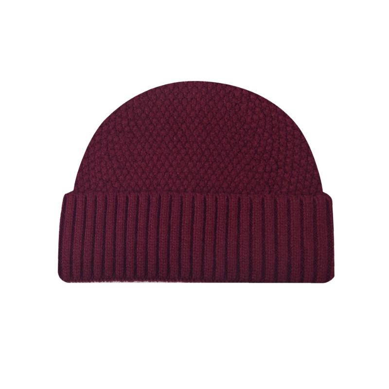 Source Autumn and winter short knitted wool hats men's and women's thermal covers, cold hats, melon fur hats, yuppie sailor hats
