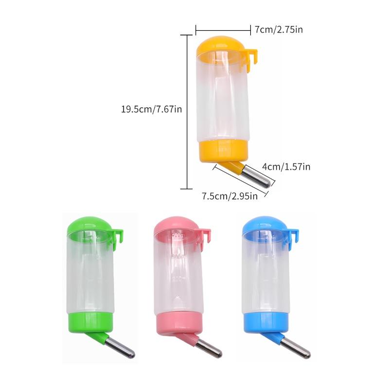 Pet Water Dispenser, Non-wet Mouth Dog Water Dispenser, Drinking Utensils, Cat and Dog Supplies, Dog Hanging Dog Water Bottle, 400ml