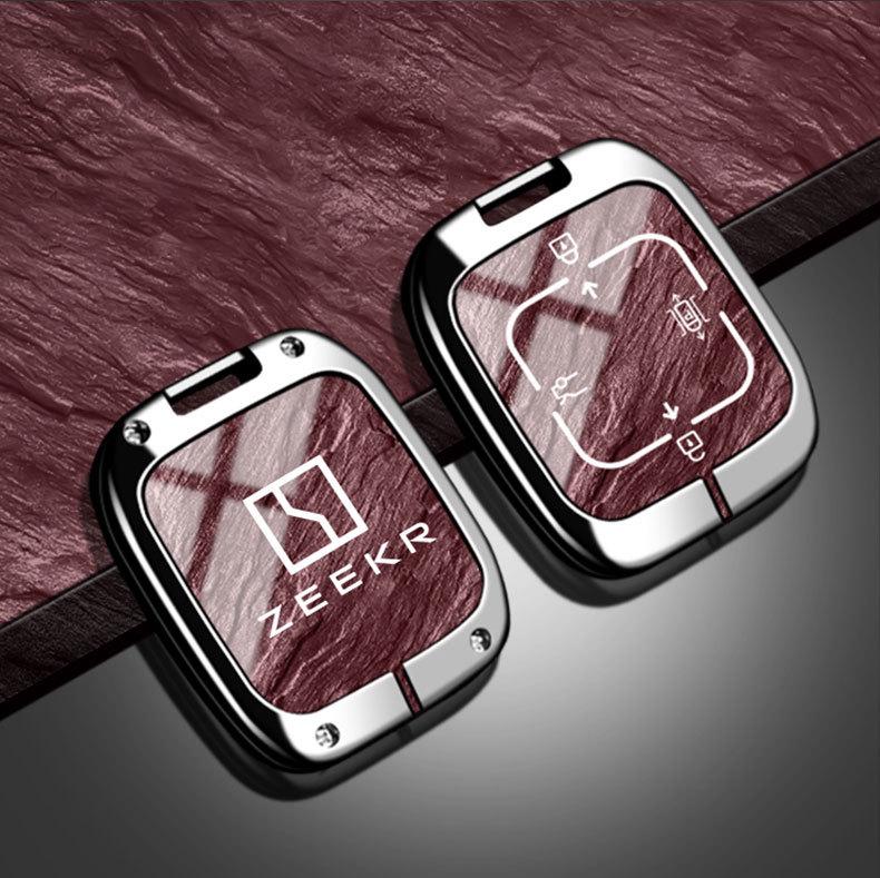 Zeekr 007 Autoschlüsselhülle - Bluetooth-kompatible Schale für Modell 001/009