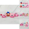 Roztomilá PVC figurka Kirby Perfektní dárek pro hráče a fanoušky anime Výška 5-7 cm
