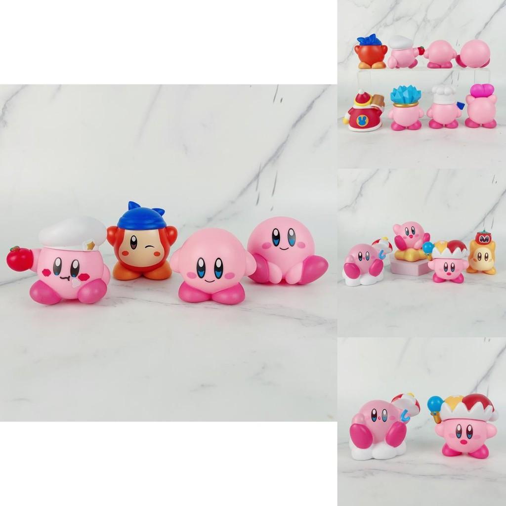 Roztomilá PVC figurka Kirby Perfektní dárek pro hráče a fanoušky anime Výška 5-7 cm