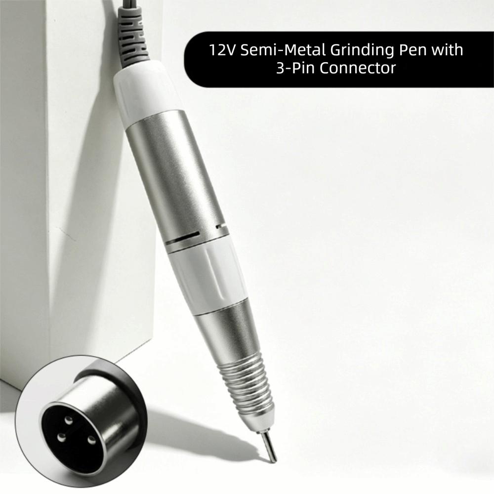 Replacement Handle Nail Art Grinding Pen Pen Handle Manicure Pedicure Tool Nail Polishing