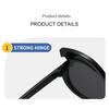 Cute Boys and Girls Eyebrow Shape Round Sunglasses Shiny Frame Anti‑UV Fashion Children Outdoor Party Sun Glasses