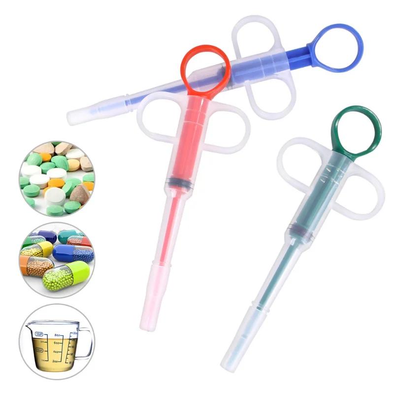 2024 New Pet Dog Cat Tablet Pill Gun Piller Push Dispenser Medicine Water Syringe Feed Dog Supplies