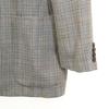 Burberrys Sanyo Shokai Made in Japan Check Pattern Linen Blend Wool tailored jacket Men's Used
