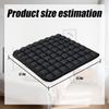 Inflatable Seat Cushion for Air Travel,16x16 Inch 3D Air Cell Pillow for Long Flights, Office, Car & Wheelchair, Portable Ergonomic Support