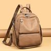 100% Echter Lederrucksack für Damen Große Kapazität Reise Rucksack Back Pack für Damen Umhängetaschen Geldbörse Rindsleder 2026