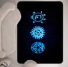 Living Room Rug Supernatural Anti-Possession Symbol Mysterious Carpet Non-Slip Easy Clean Mysterious Personalized Home Decor Mat