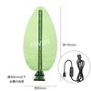 PAVIKE Aquarium LED Light Aquarium Plant Light Banana Leaf Shape Lamp Aquarium Clip Light Aquarium Light Banana Leaf Aquarium Lamp High Brightness Low