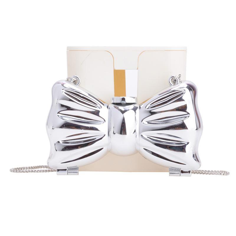 New Acrylic Lipstick Bag For Wommen High Quality Acrylic Shoulder Bag Flower Bow Bag Mini Change Key Crossbody Bag