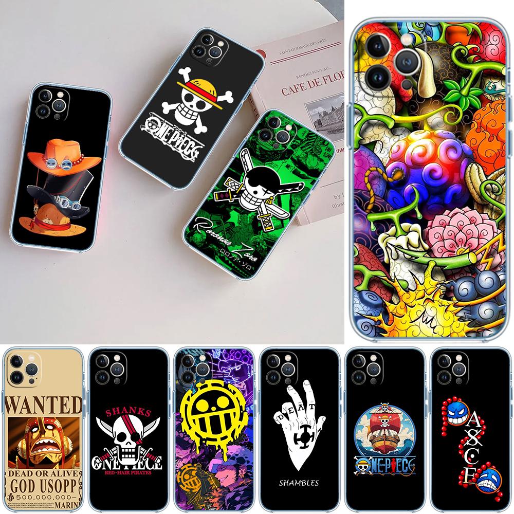 One Piece LOGO Phone Case for Motorola Moto E13 E15 E20 E22 E22I E22S E30 E32 E40 E7 E7I G Plus Power Play Stylus G22 G14
