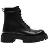 Zara Pu Comfortable Minimalist Short Martin Boots Men Boots Black 12019520-38