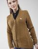 MONTE CARLO Women's V Neck Full Sleeves Cardigan