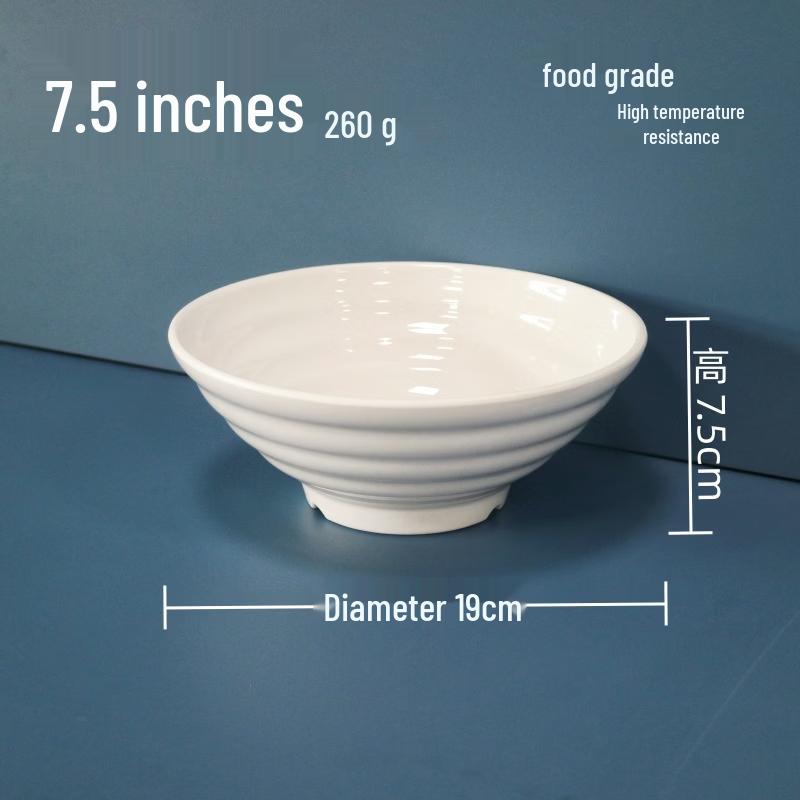 Durable Melamine Ramen Noodle Bowl