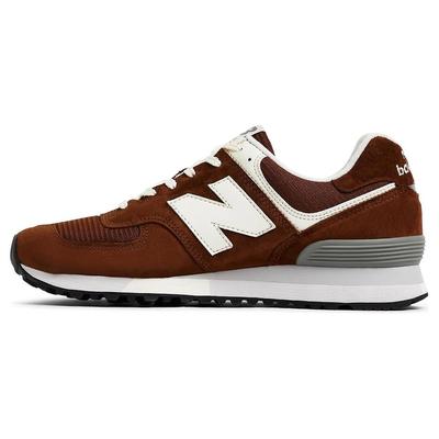 576 Made in England Monks Robe Men Sneakers Brązowy Kokos-Mleko Szept-Biały OU576BRN