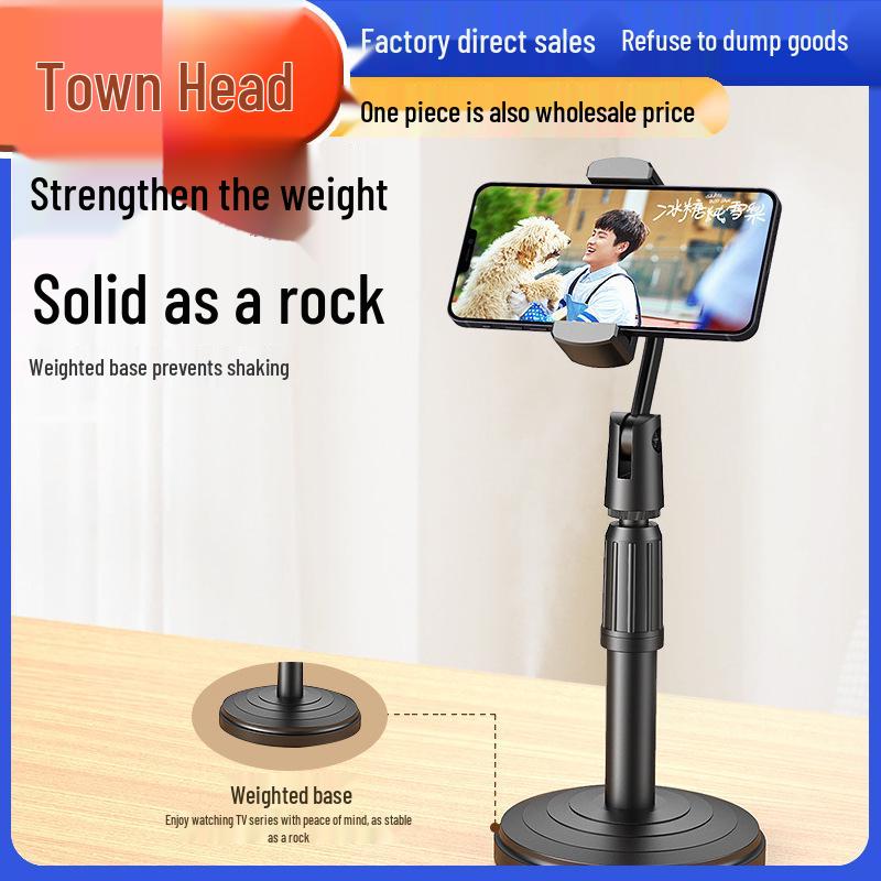 360° Rotating Phone Holder with Dual Card Slot & Dual Camera Position for Live Streaming