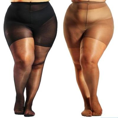 Plus Size Pantyhose for Women Spring Summer Sexy Black Beige Color Women Tights Large Size Sheer Pantyhose Leggings Female