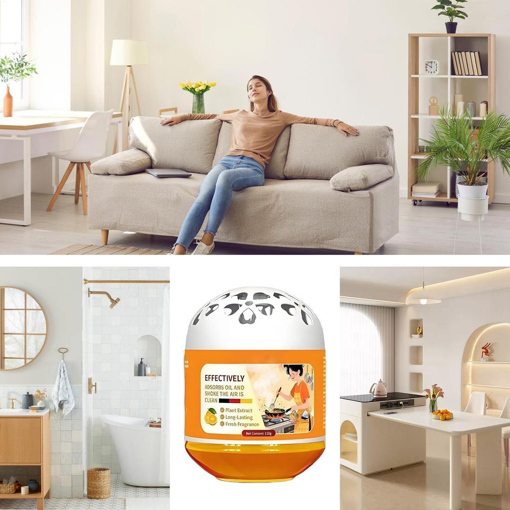 Staubentfernungsbox Staubentfernung Geruchskontrolle 120g Automatische Schlafzimmer-Luftstaubbox Für Auto Haus Schlafzimmer Babyzimmer Küche Wohnzimmer