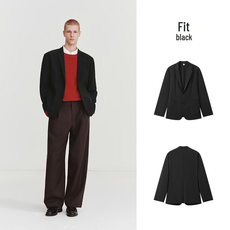 Semir Men's Casual Stretch Notch Lapel Blazer