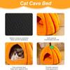 Cat Nest Universal Cat Bed Doghouse Cat Closed Security Sleeping Nest   House Pumpkin Thickened Pet Nest