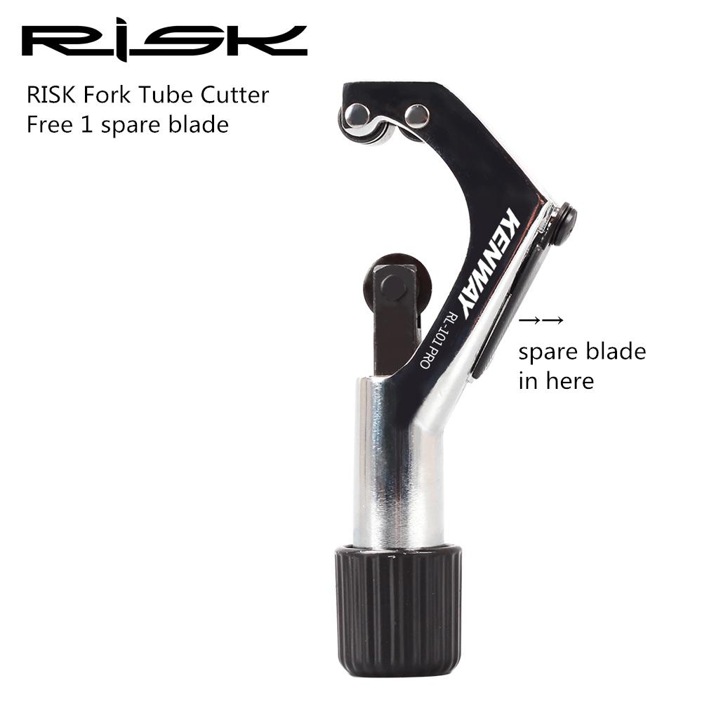 Risk Front Fork Seatpost Tube Cutter Tool Bike Metal Tube Cutting for 6-42mm Pipe Bicycle Repair Tool Handlebar Cut Tools Parts