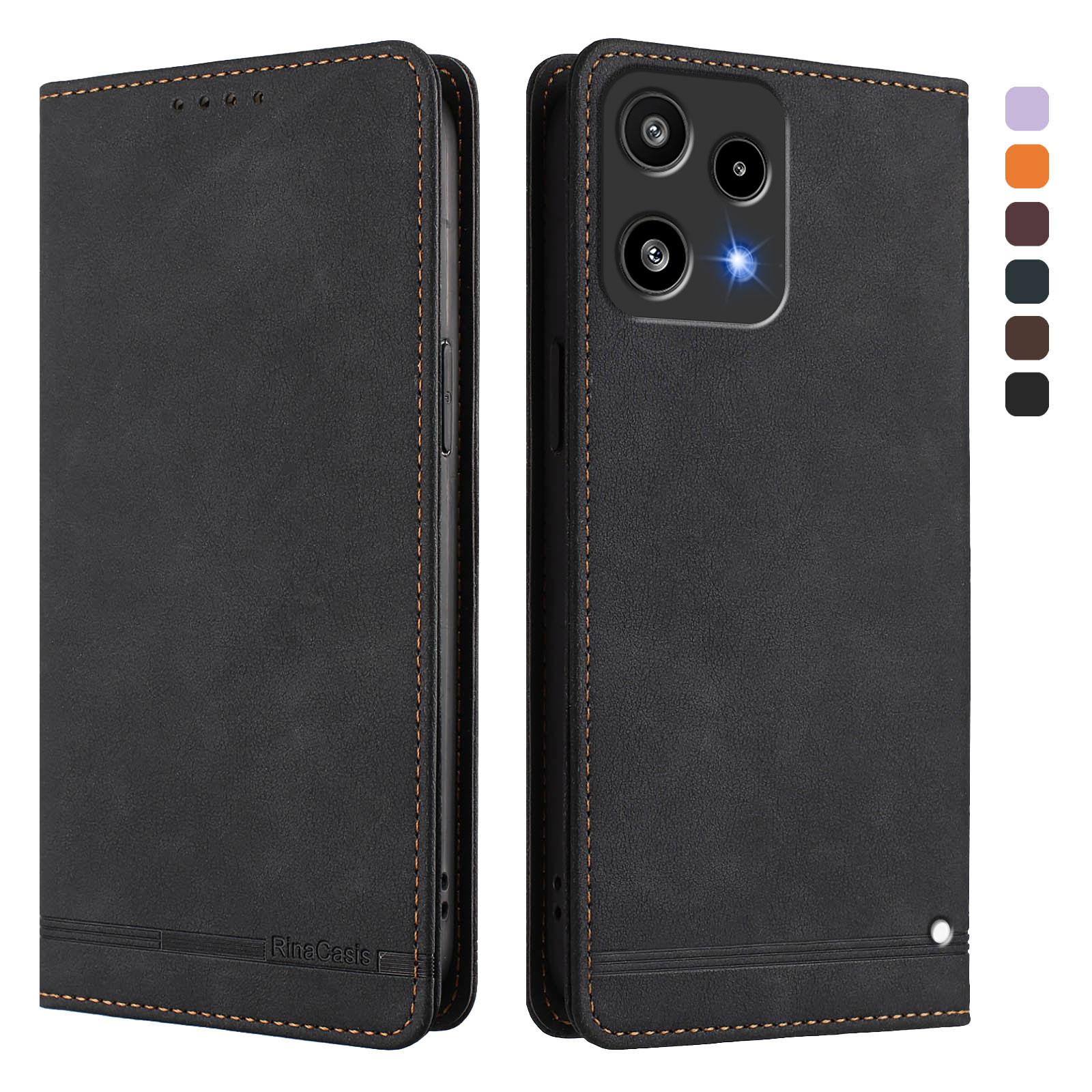 

For Nothing Phone (3a) Lite 5G Case RINACASIS RC23 RFID Blocking Wallet Stand PU Leather Phone Cover