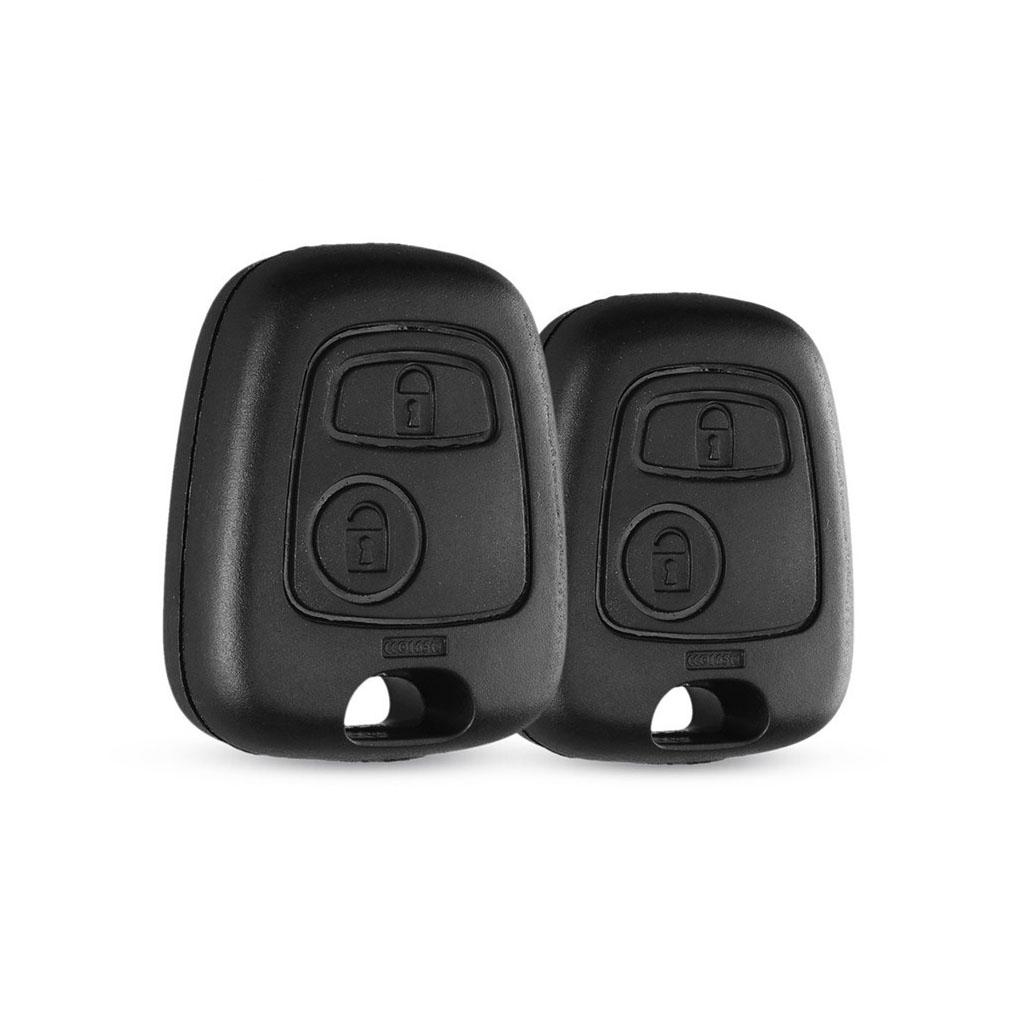 2-Tasten Fernbedienung Schlüsselhülle Abdeckung Ersatzschlüssel für 107 207 307 308 407