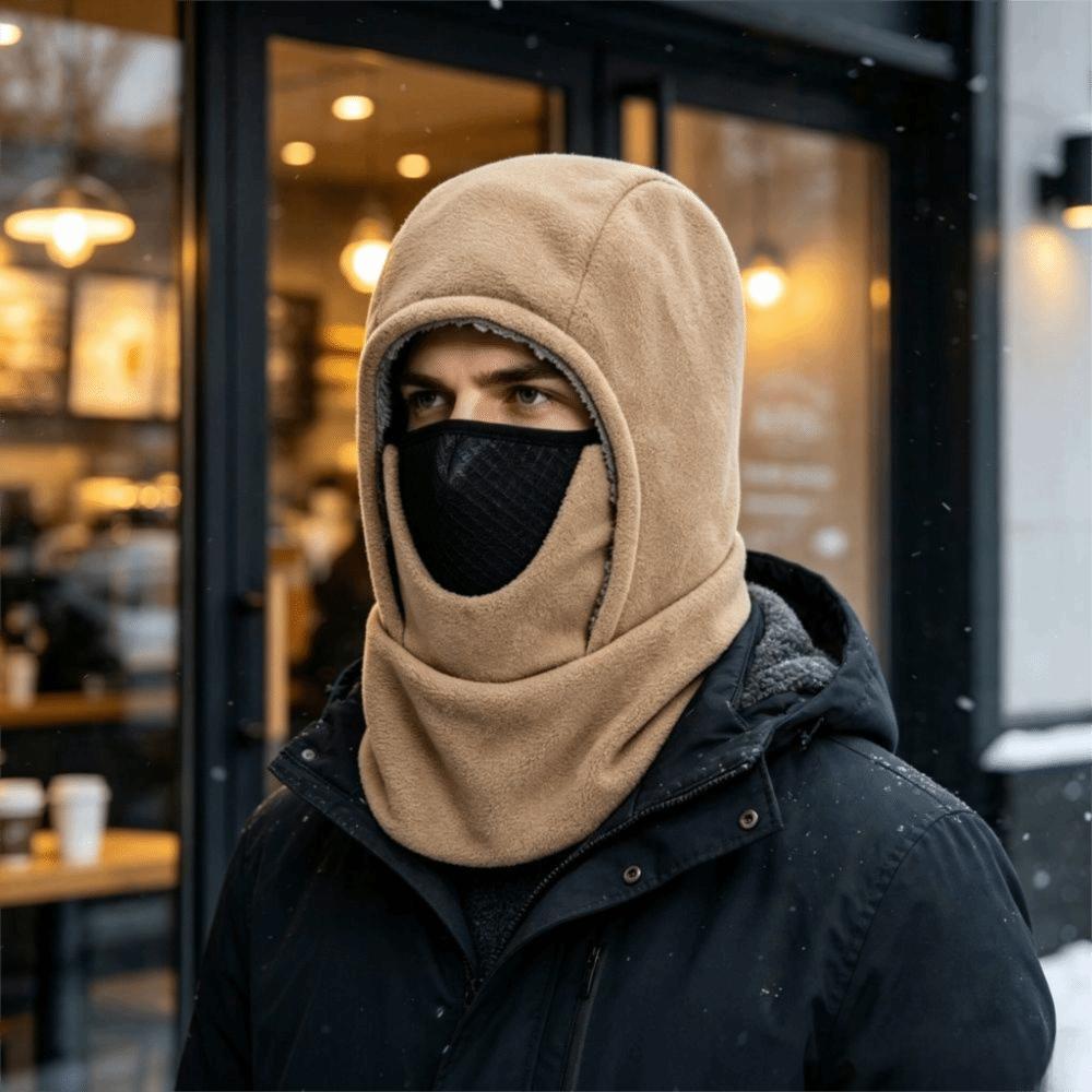 Warm Balaclava Hat Waterproof Face Neck Warmer Unisex Neck Gaiter Skiing