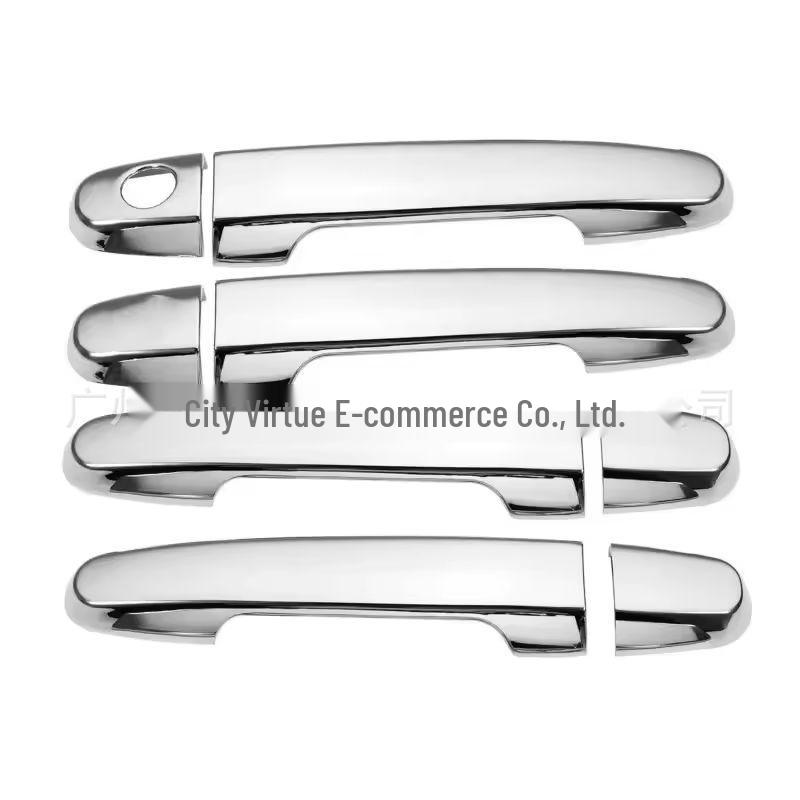 Gloss Black Door Handle Covers for 2008-2014 Toyota Fortuner