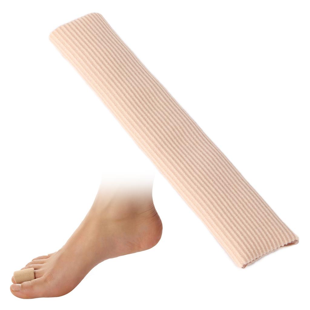 Toe Tubes Sleeves Cuttable Silicone Toe Cushion Tube Protectors for Relief Toe Pressure Pain