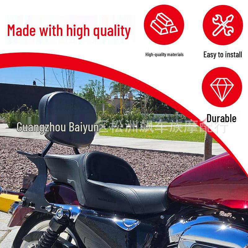 Harley Sportster XL883/1200 Low Rider Backrest & Luggage Rack '04-'22
