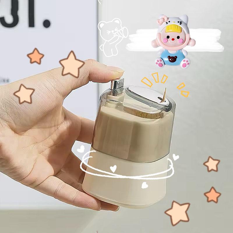 Kreativní úložný box na párátko Automatická výsuvná schránka na párátko Domácí Obývací pokoj Jídelna Držák na párátko