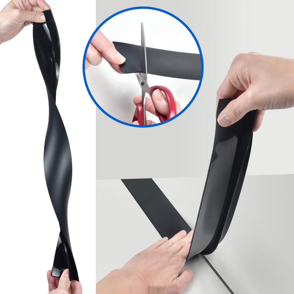 1Pc Elastic  Lids Stove Counter Gap Cover Kitchen Utensils Accessories T-shaped Strip Slit Filler
