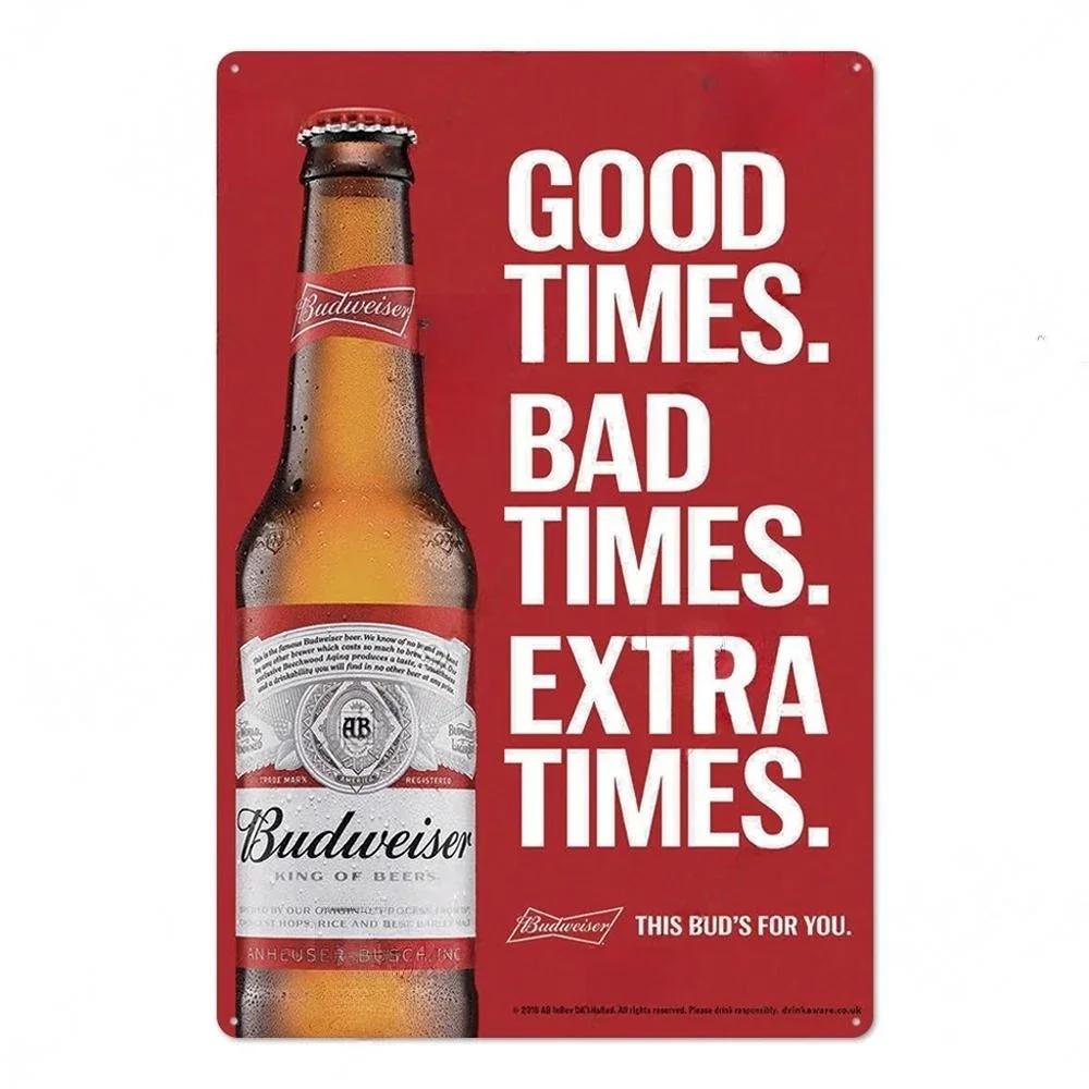 Vintage Beer Brand Rectangle Tin Sign Metal Plate Decorative Plaque For Man Cave Pub Bar Cafe Restaurant Garage Club Wall Decor