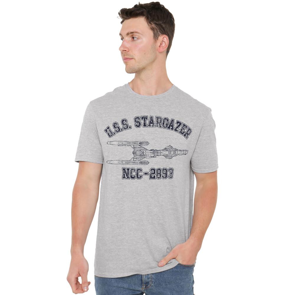 Star Trek Stargazer Athletic T-Shirt S-5XL Athletic Heather XL