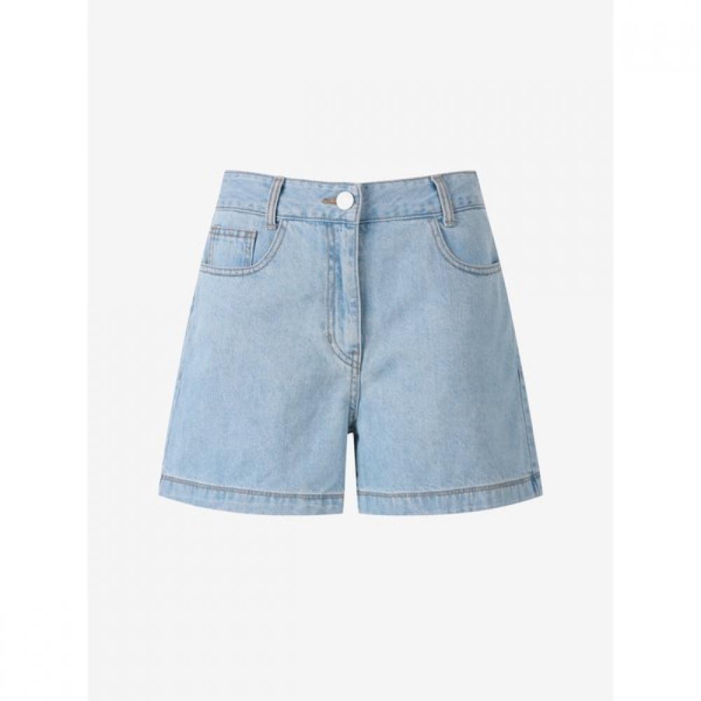 Cc Collect Semi A Line Denim Shorts c252psA452
