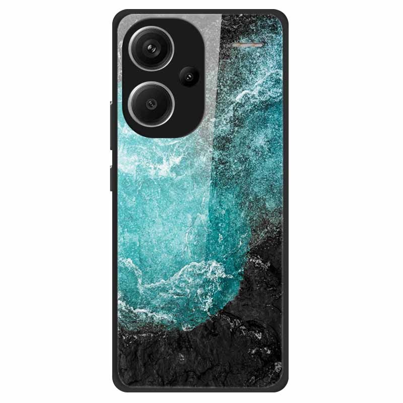 For Redmi Note 13 Pro Plus 5G Case Pro+ Tempered Glass Hard Fundas for Xiaomi Redmi Note 13 Pro Note13 5G Cover Coque Luxury