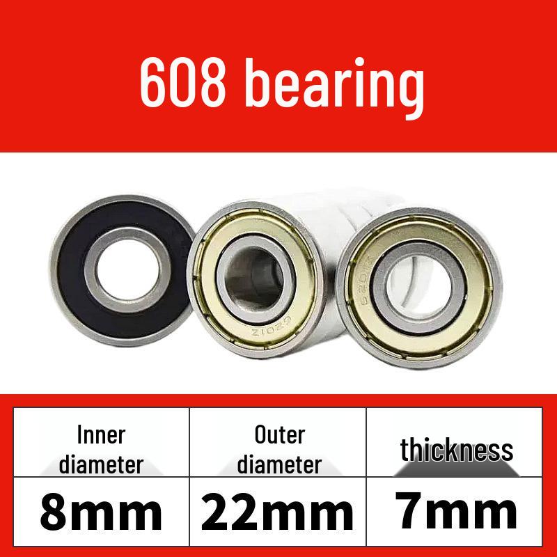 Luoyang Yüksek Kaliteli Dayanıklı Aşınmaya Dayanıklı Derin Kanallı Bilyalı Rulman 6200-6206 Serisi