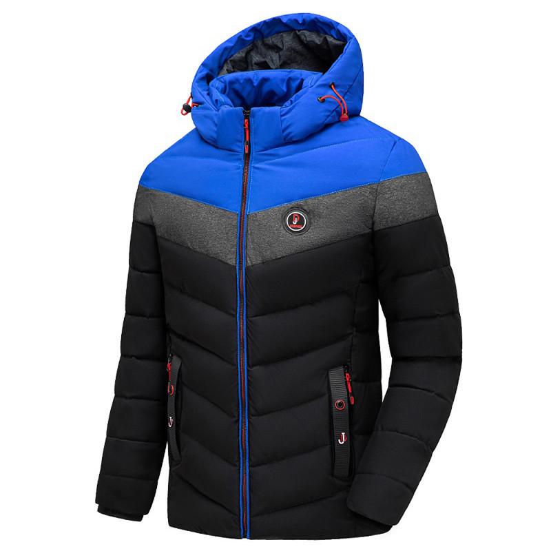 Green Youth Jacket with Detachable Collar & Zippered Welt Pockets – Winter Casual & Fitted 2XL