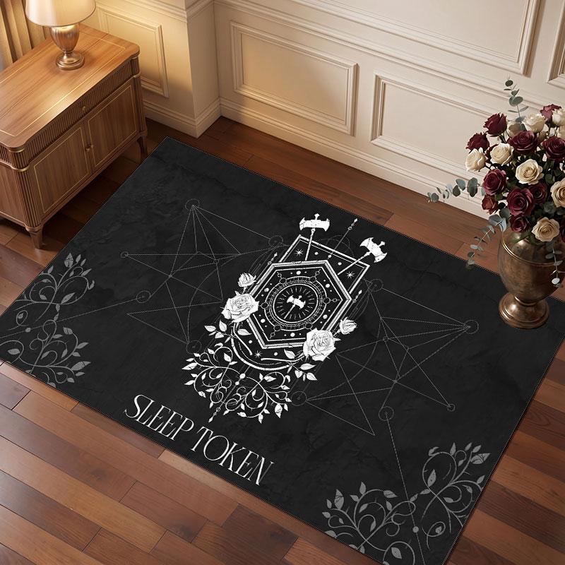 Sleep Token Rug Soft Thick Non Slip Floor Carpet for Bedroom Living Room Home Decor