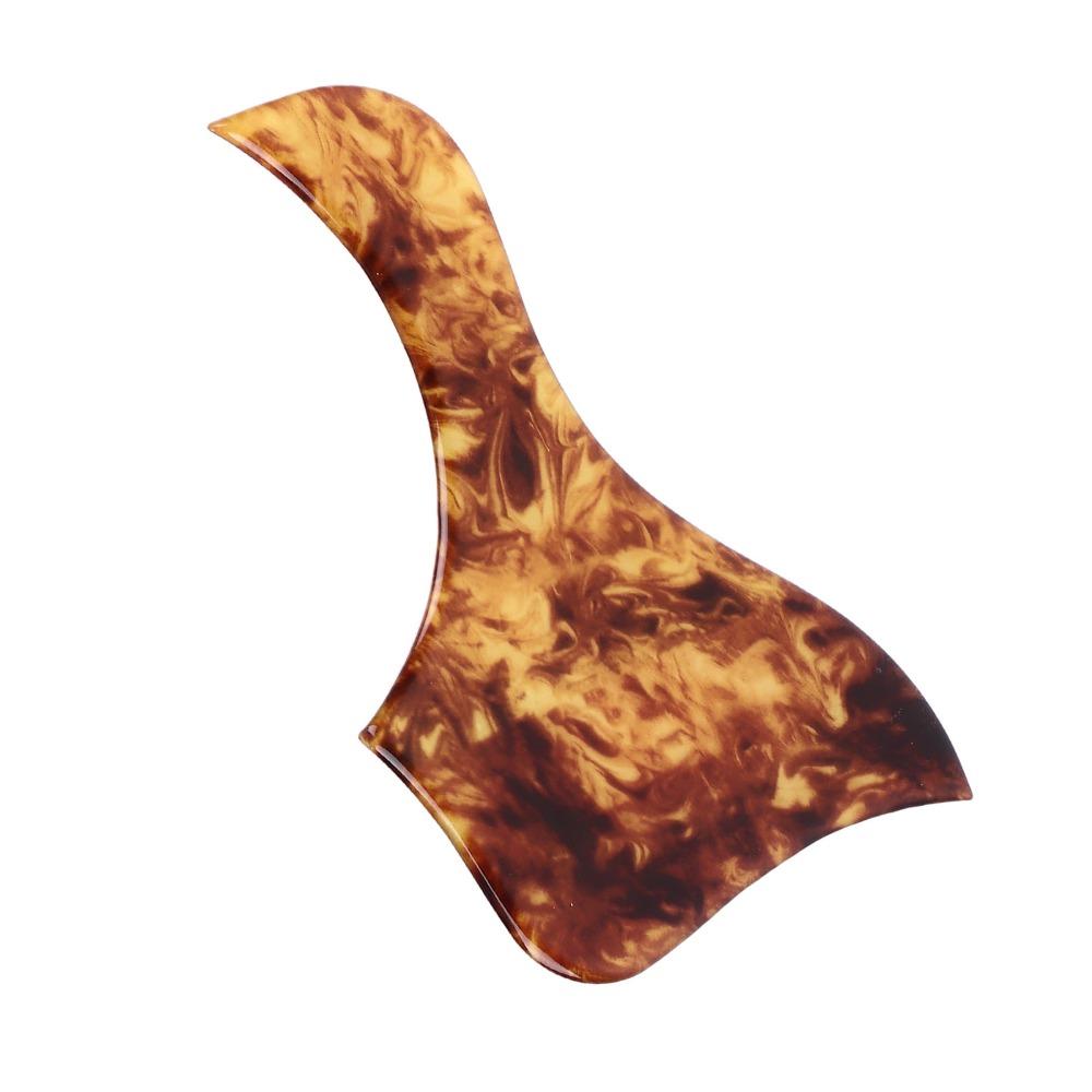 Thickened Guitar Pickguard Clear Amber Scratch Plate Acoustic Guitar Pickguard  Acoustic Guitar