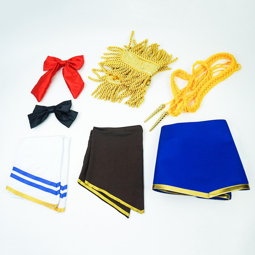 Daiwa Scarlet Cosplay Dress Set, Pretty Derby Anime Game Uniform Stage Outfit