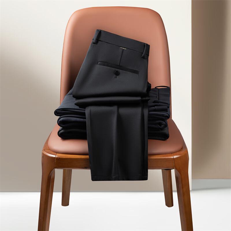 PLAYBOY Men s Wrinkle-Resistant Stretch Casual Trousers 36