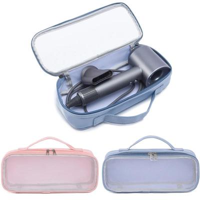 Portable Travel Case Storage Hair Dryer Carrying Case Curling Iron Straightener Storage Case Clear Window Storage Bag