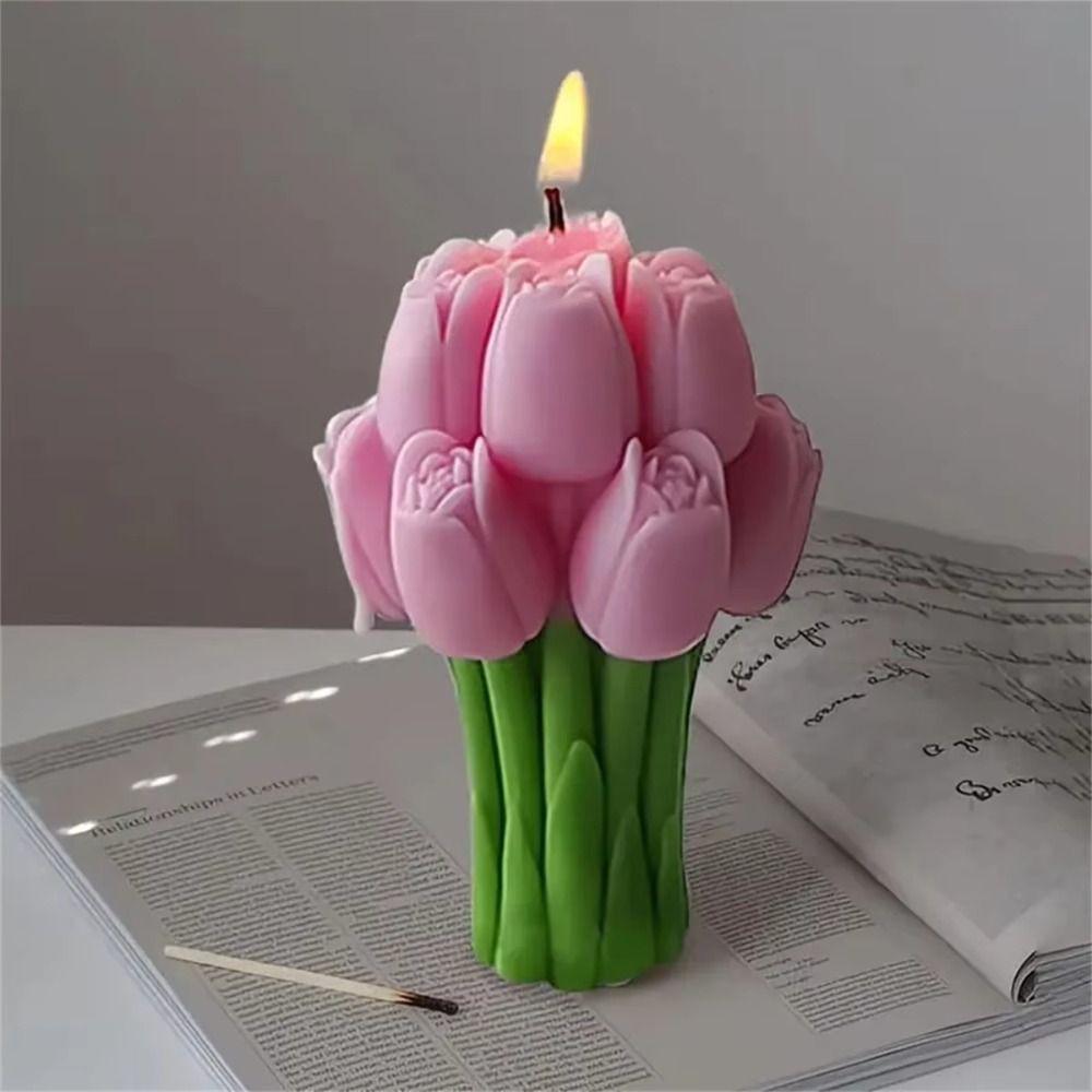 Reusable Silicone Soap Mold DIY Handmade Soap Making Mold Baking Accessories