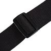 Leathers Signature Series Cotton Guitar and Adjustable Black Levy's Strap, Durable, Comfortable, - (MSSC8-BLK)